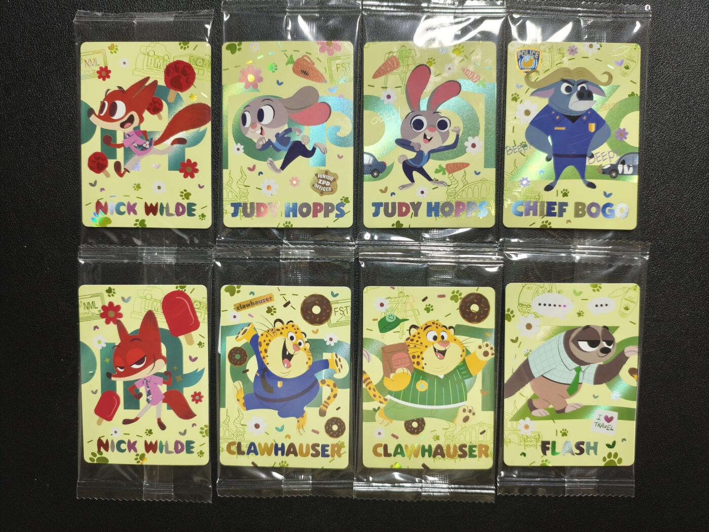 天玑星卡拍第162期《1.19周一截拍》持续收拍收评中 满赠卡需备注 迪士尼 疯狂动物城 八张