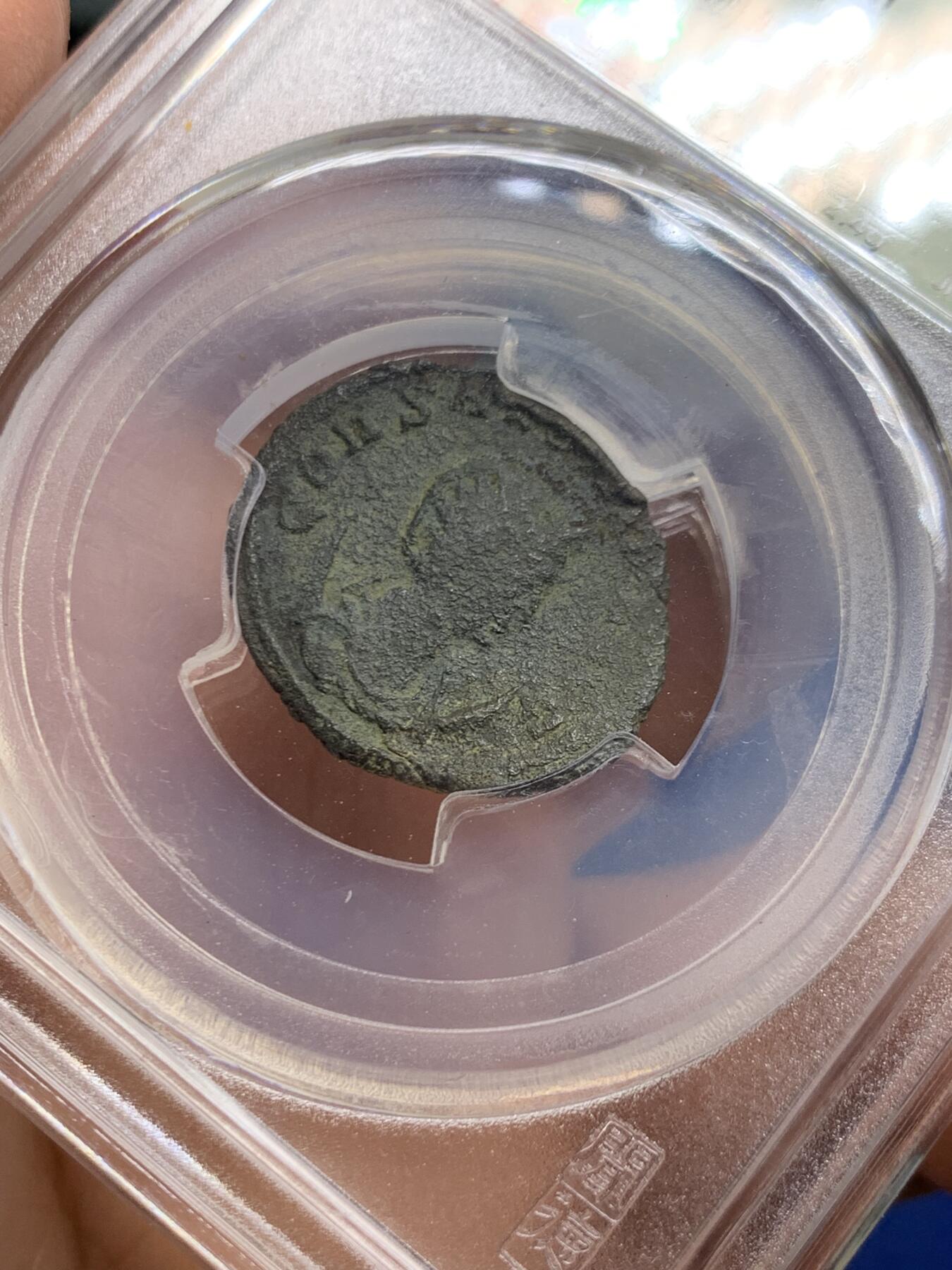 《竞宝斋》第460场 周日，周一，2场连拍 （全场包邮）欢迎送拍 罗马帝国朱莉亚.多姆娜铜币，公元193-217年打制，皇后半身像/雷神索尔立像。少见品种，状态不错。