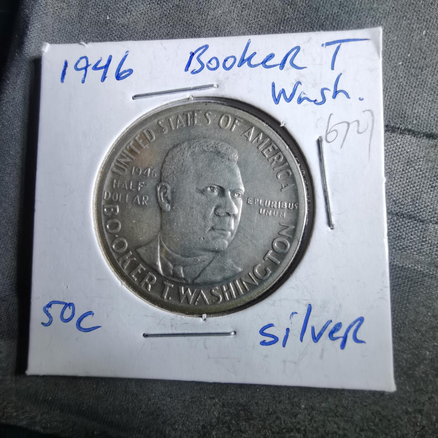 沼泽如烟--第967场 美国1946年50分银币