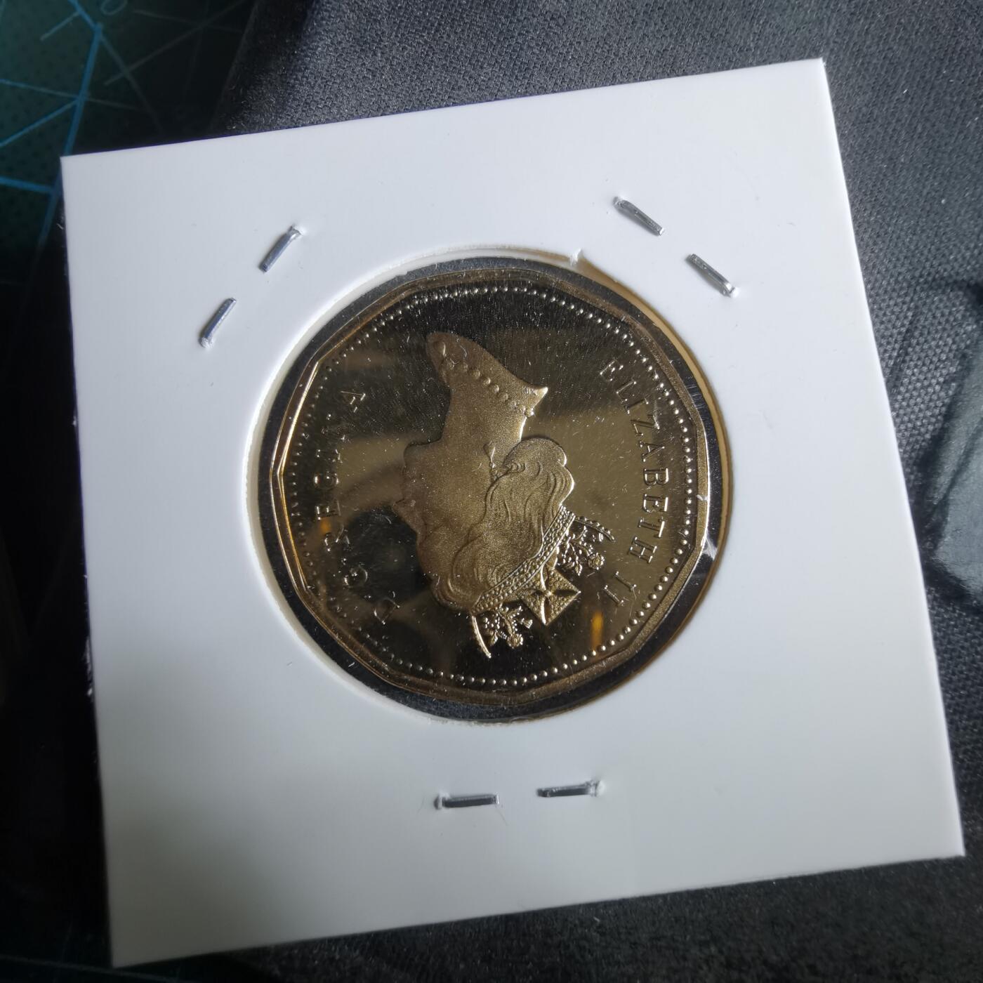 沼泽如烟--第967场 加拿大1993年一元精制币