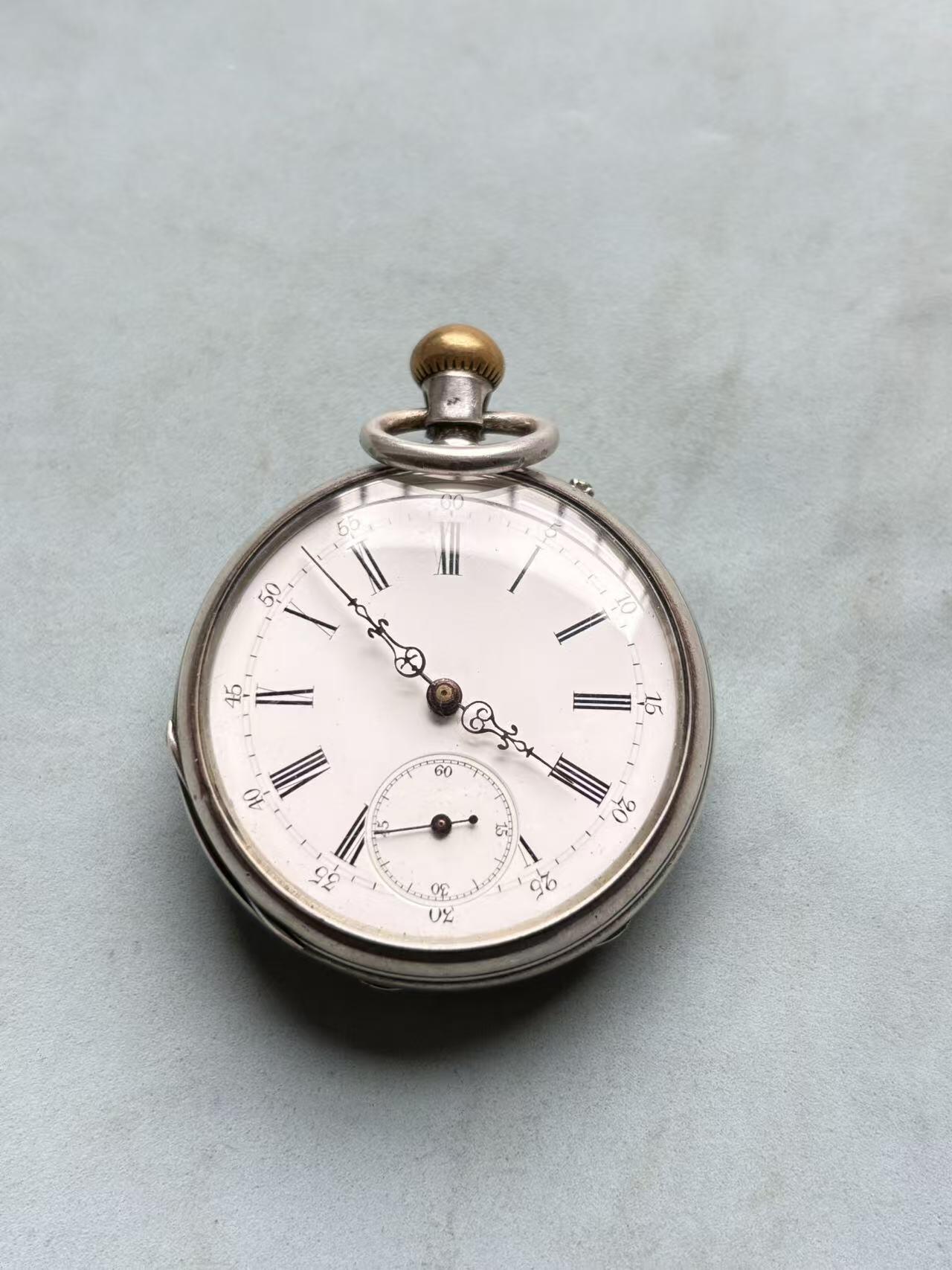 盛世勋华——号角文化勋章邮票专场拍卖第300期 英国银壳套怀表带银标