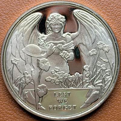 ＜星葵钱币社＞散币克朗场第68期·1月23日发货 - 直布罗陀2017年伊普尔战役100周年1克朗精制纪念币