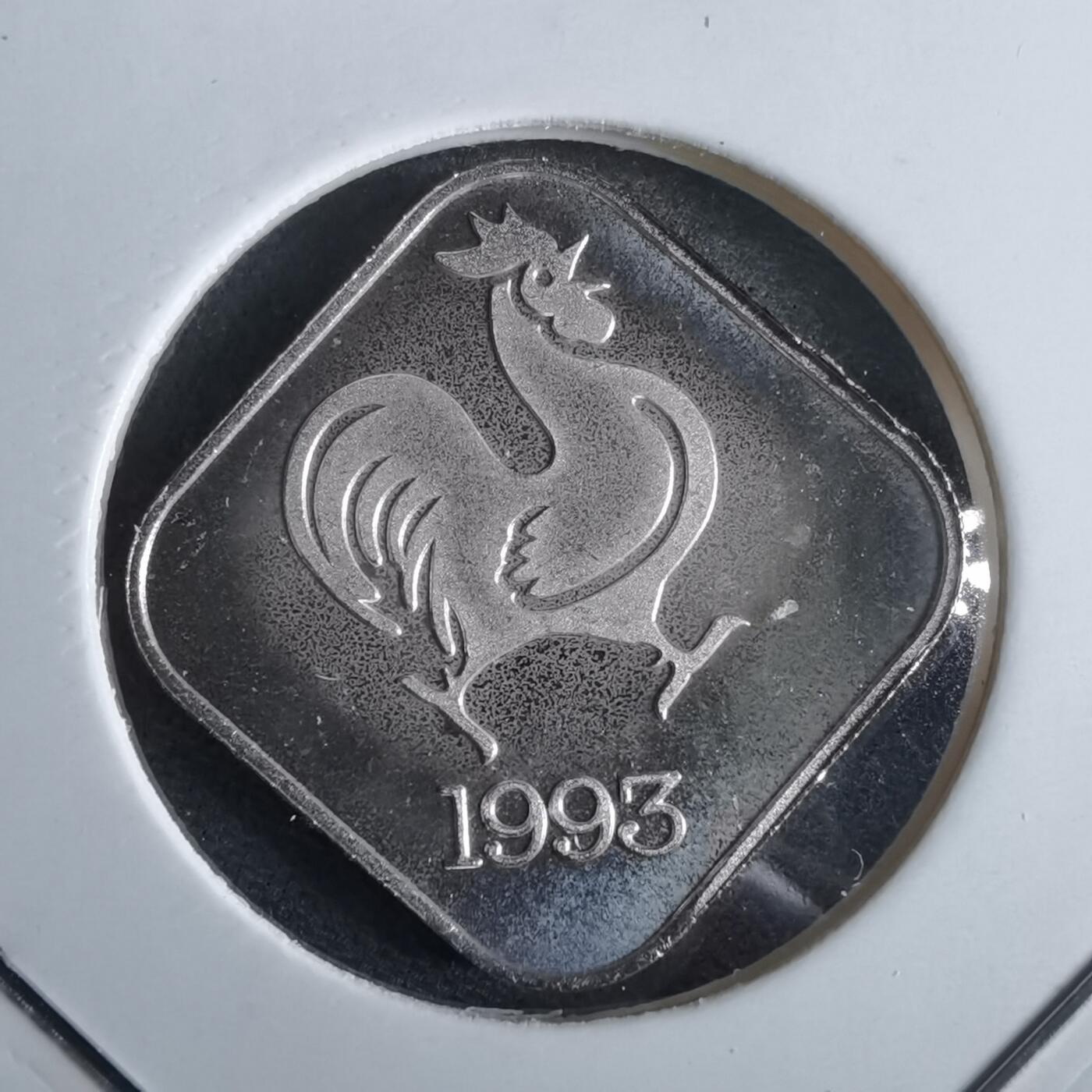 沼泽如烟--第967场 1993年生肖鸡纯银章