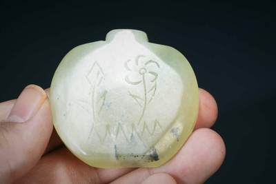 上海都达杂项专场三十四【年后发货全场包邮】  古玉鼻烟壶86-49