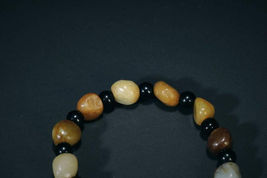 上海都达杂项专场三（全场包邮） 天然和田玉籽料 手串86-79