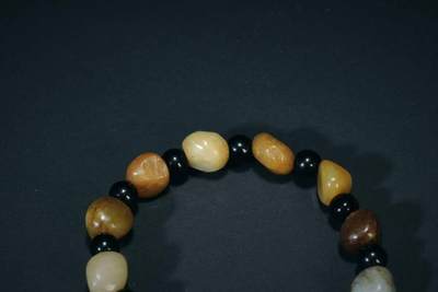 上海都达杂项专场三十四【年后发货全场包邮】  天然和田玉籽料 手串86-79