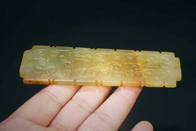 上海都达杂项专场三（全场包邮） - 古玉玉圭86-53