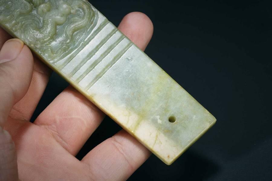 上海都达杂项专场三（全场包邮） 古玉龙纹令牌86-54