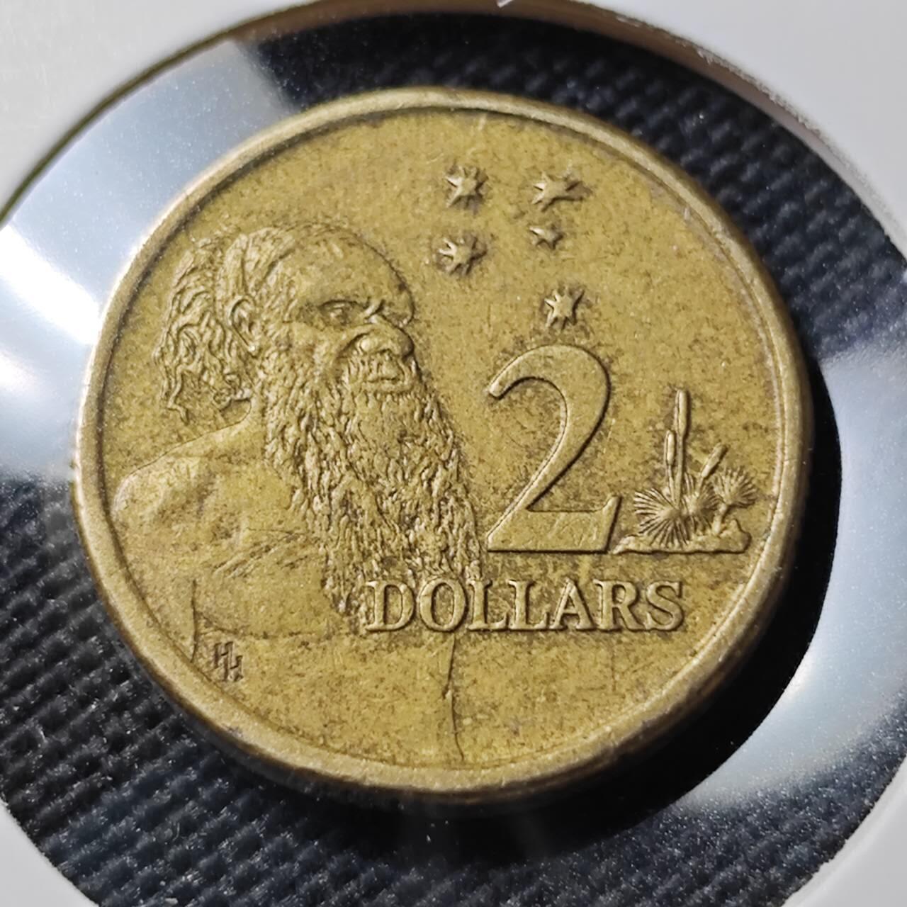 KK钱币收藏小铺  第388期  2月预留时间 周末发货  澳大利亚2元