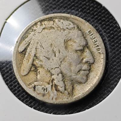 KK钱币收藏小铺  第388期  2月预留时间 周末发货 -  1920美国5分镍币