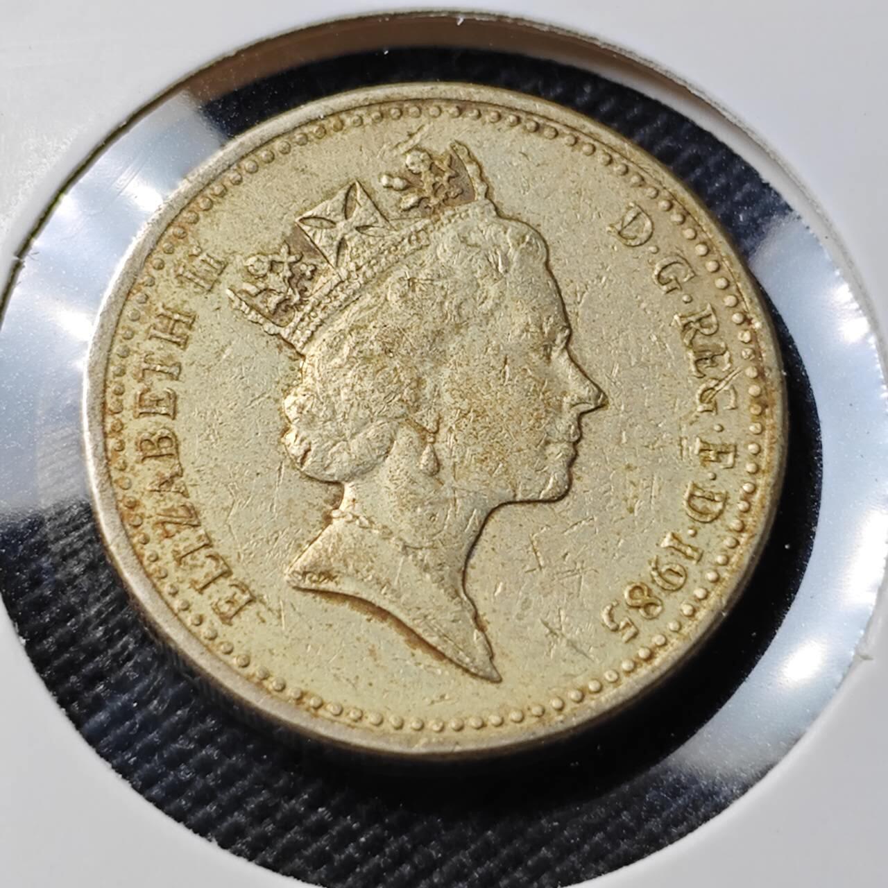 KK钱币收藏小铺  第388期  2月预留时间 周末发货  英国1镑