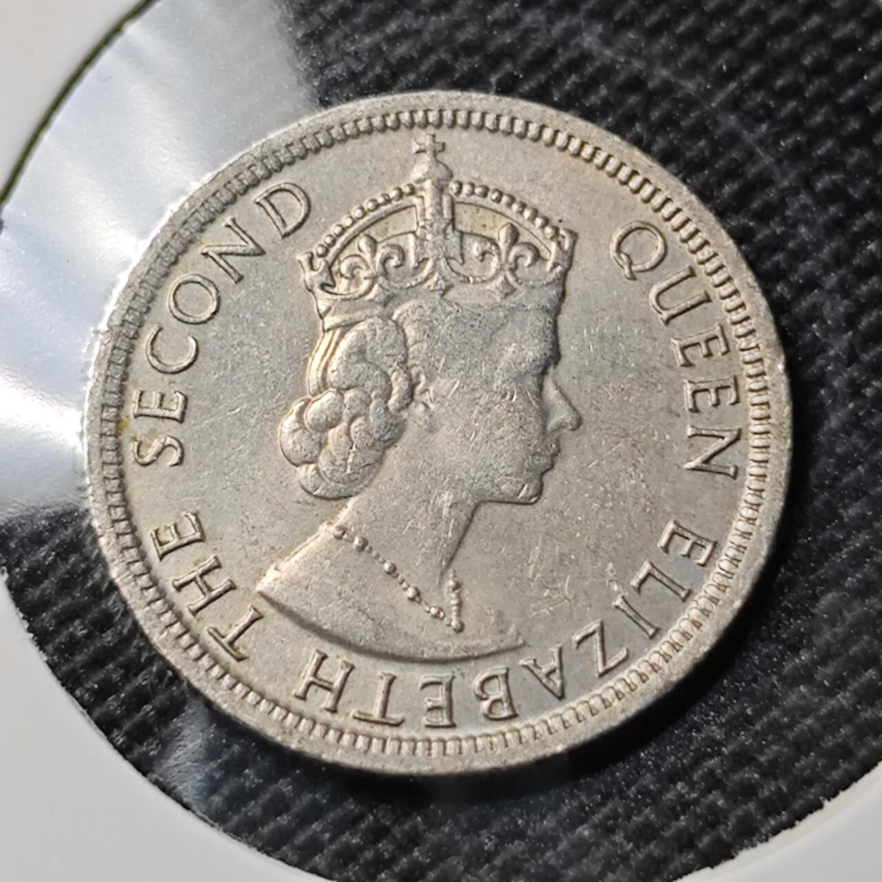 KK钱币收藏小铺  第388期  2月预留时间 周末发货  英属塞浦路斯1/4卢比