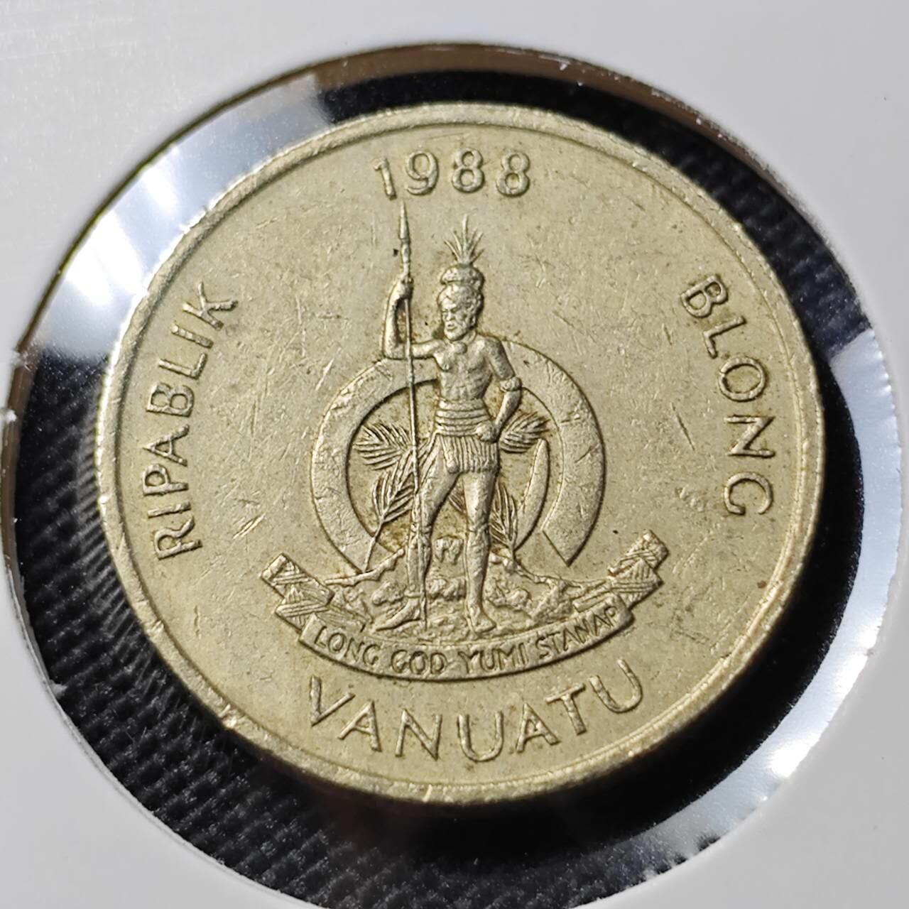 KK钱币收藏小铺  第388期  2月预留时间 周末发货  努瓦阿图