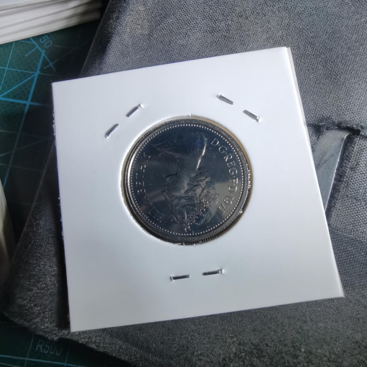 沼泽如烟--第967场 英国1971年5便士精制币