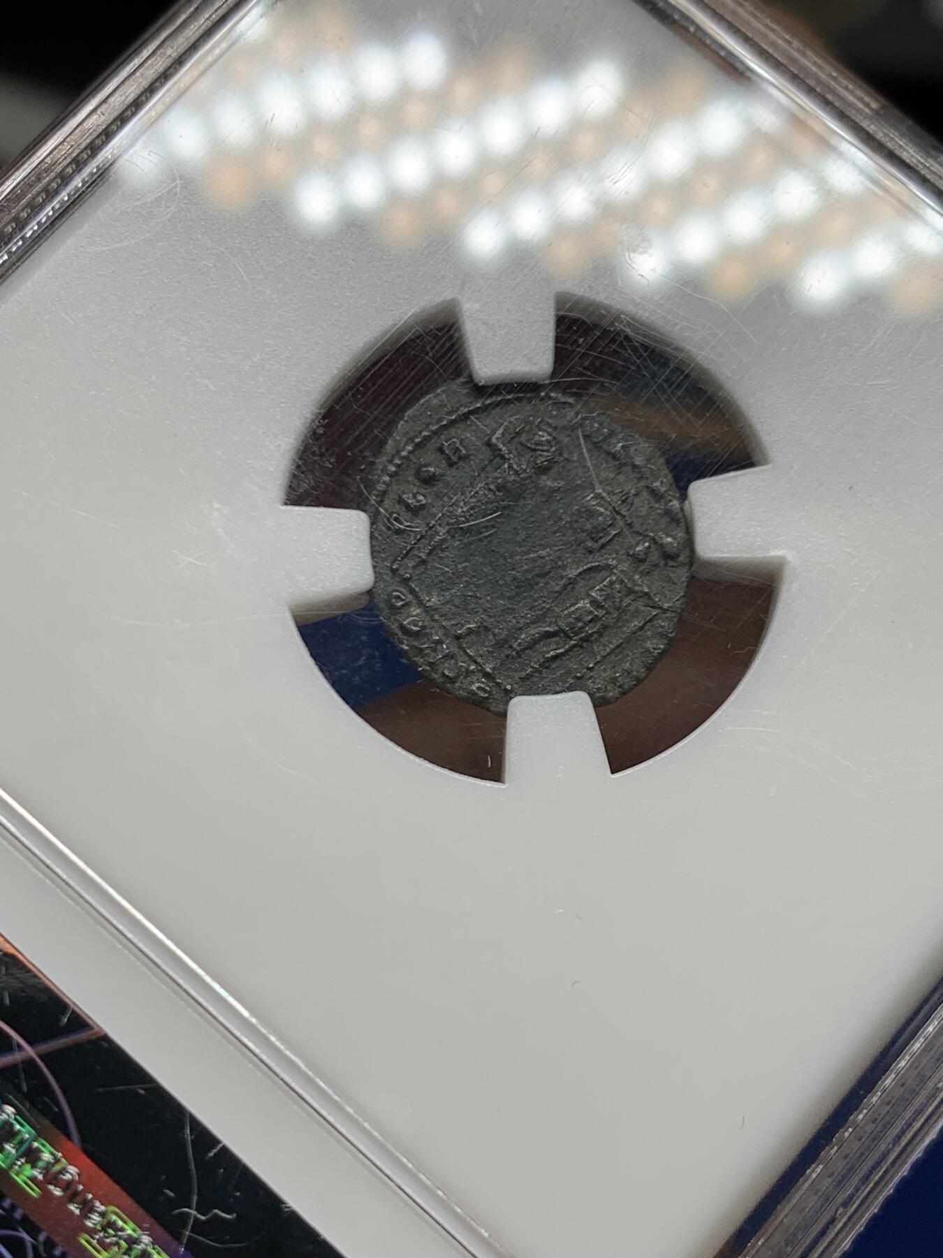 《竞宝斋》第460场 周日，周一，2场连拍 （全场包邮）欢迎送拍 罗马帝国君士坦丁二世