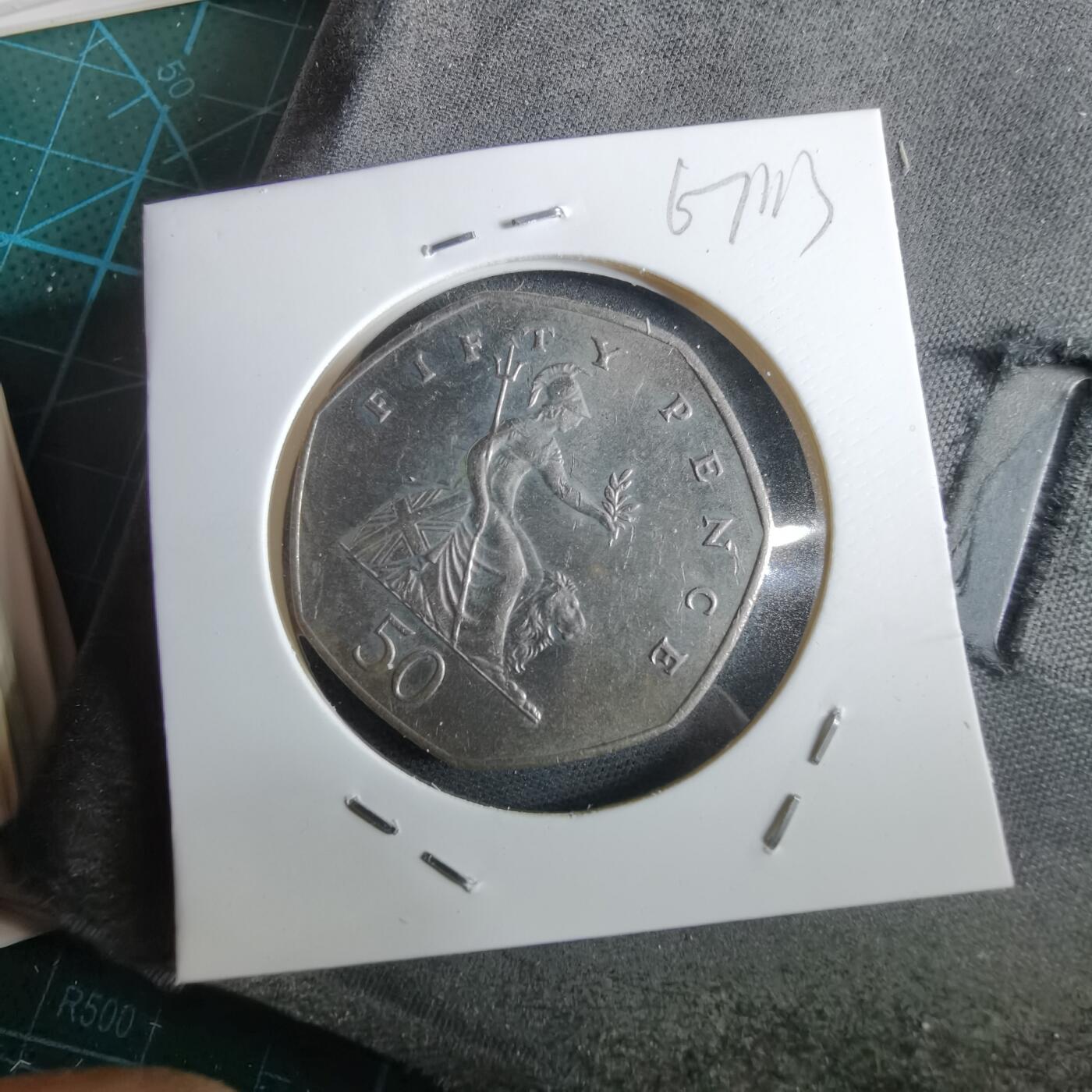 沼泽如烟--第967场 英国1983年50便士