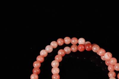 上海都达杂项专场三十四【年后发货全场包邮】  草莓晶双圈手串86-322