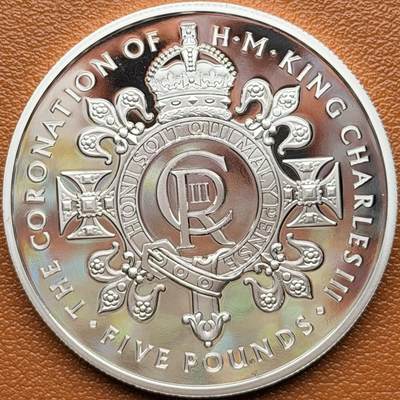 ＜星葵钱币社＞散币克朗场第68期·1月23日发货 - 〈发行量2023〉特里斯坦·达库尼亚2023年5镑克朗型镀银类精制纪念币