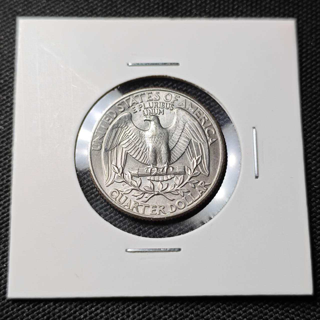 KK钱币收藏小铺  第388期  2月预留时间 周末发货  1978美国25分 好品