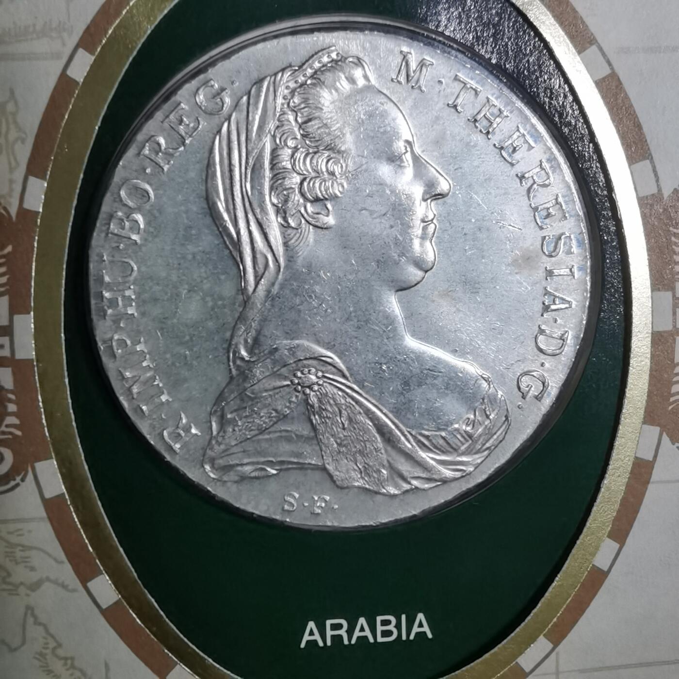 沼泽如烟--第967场 奥地利1780年大奶妈1泰勒银币封