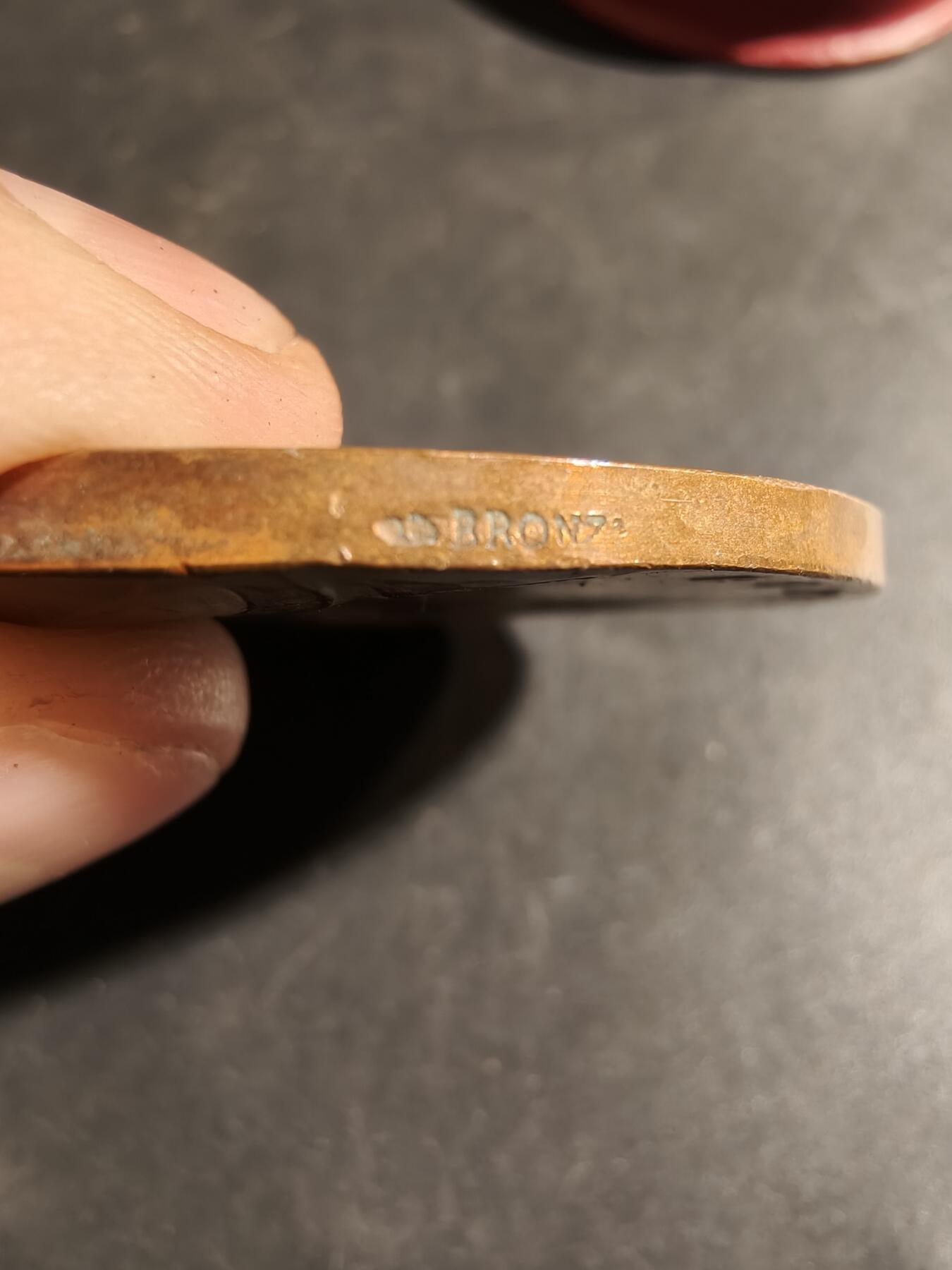 老王徽章第178期 法国内务部大铜章    原盒    戎装玛丽安娜     大师罗蒂版本     直径50mm    重量58.4g