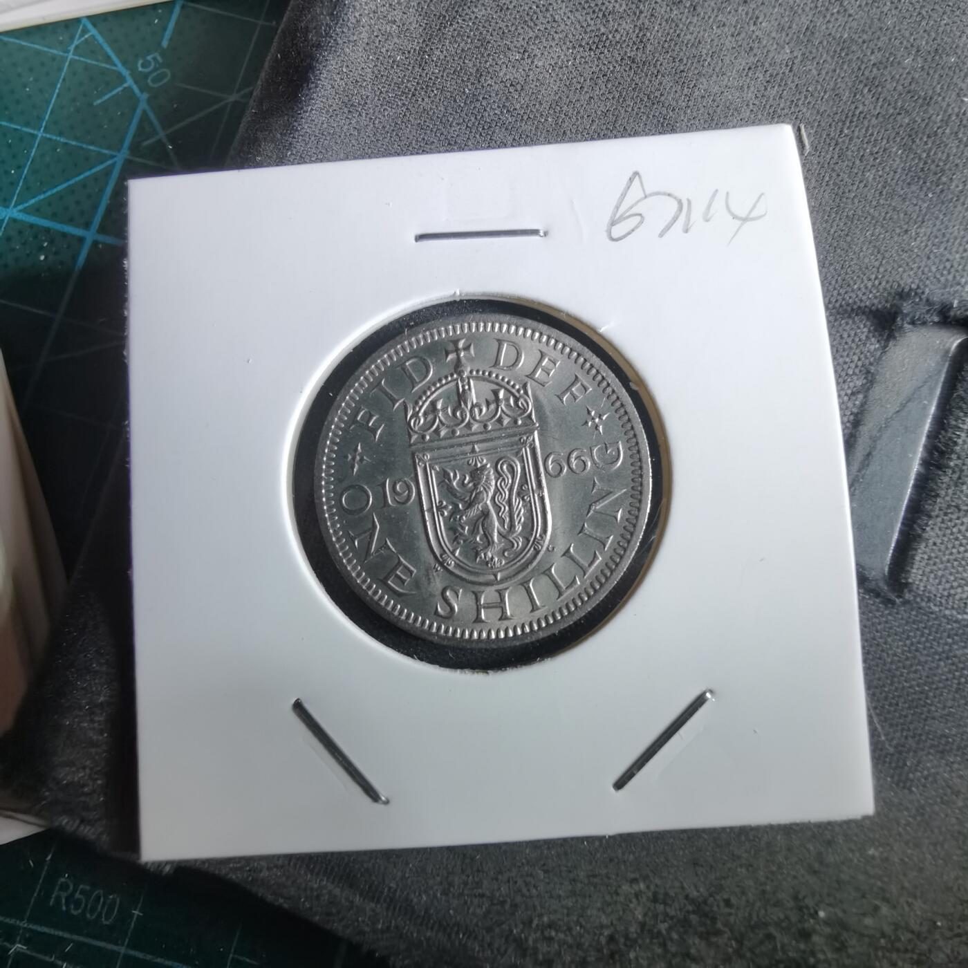 沼泽如烟--第967场 英国1966年1先令