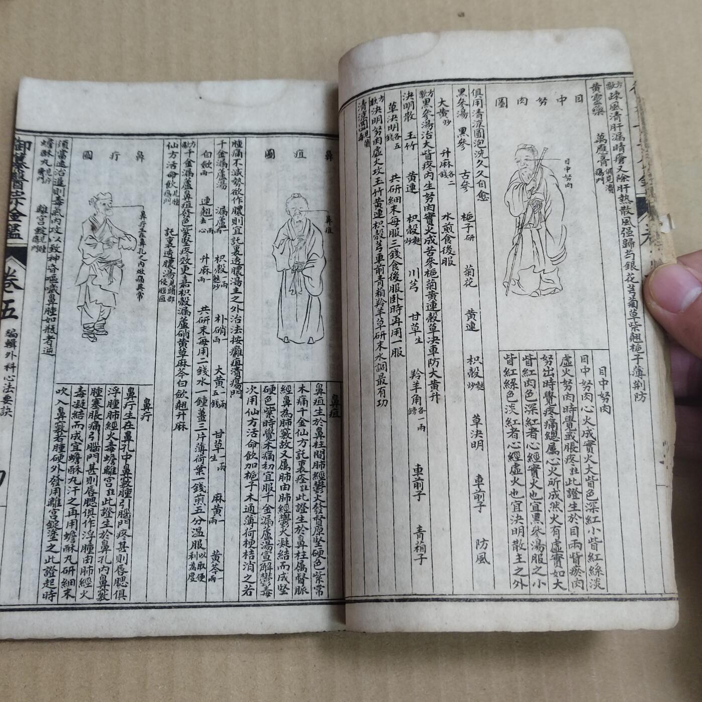 PCAI钱币  20-721  古籍等专场 带图的医书一本