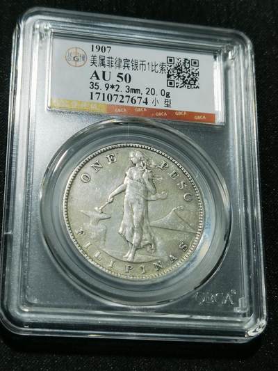 天下钱庄专场欢迎参拍 - 美属菲律宾一比索银币