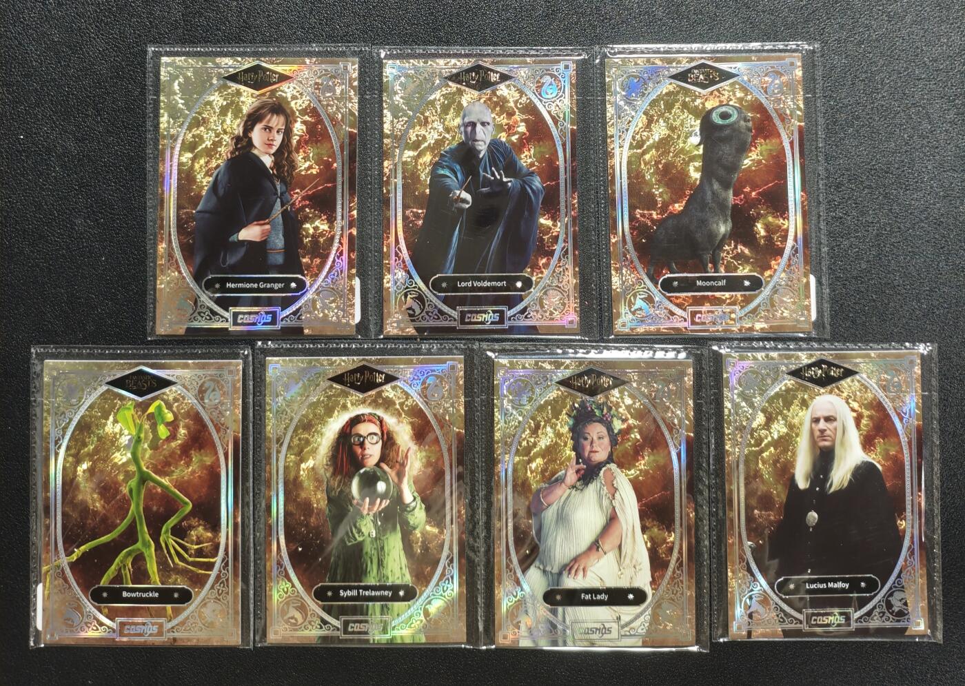 天玑星卡拍第162期《1.19周一截拍》持续收拍收评中 满赠卡需备注 卡卡沃 哈利波特官方收藏卡系列 七张