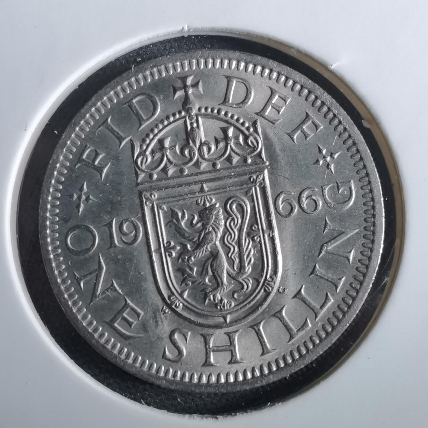 沼泽如烟--第967场 英国1966年1先令