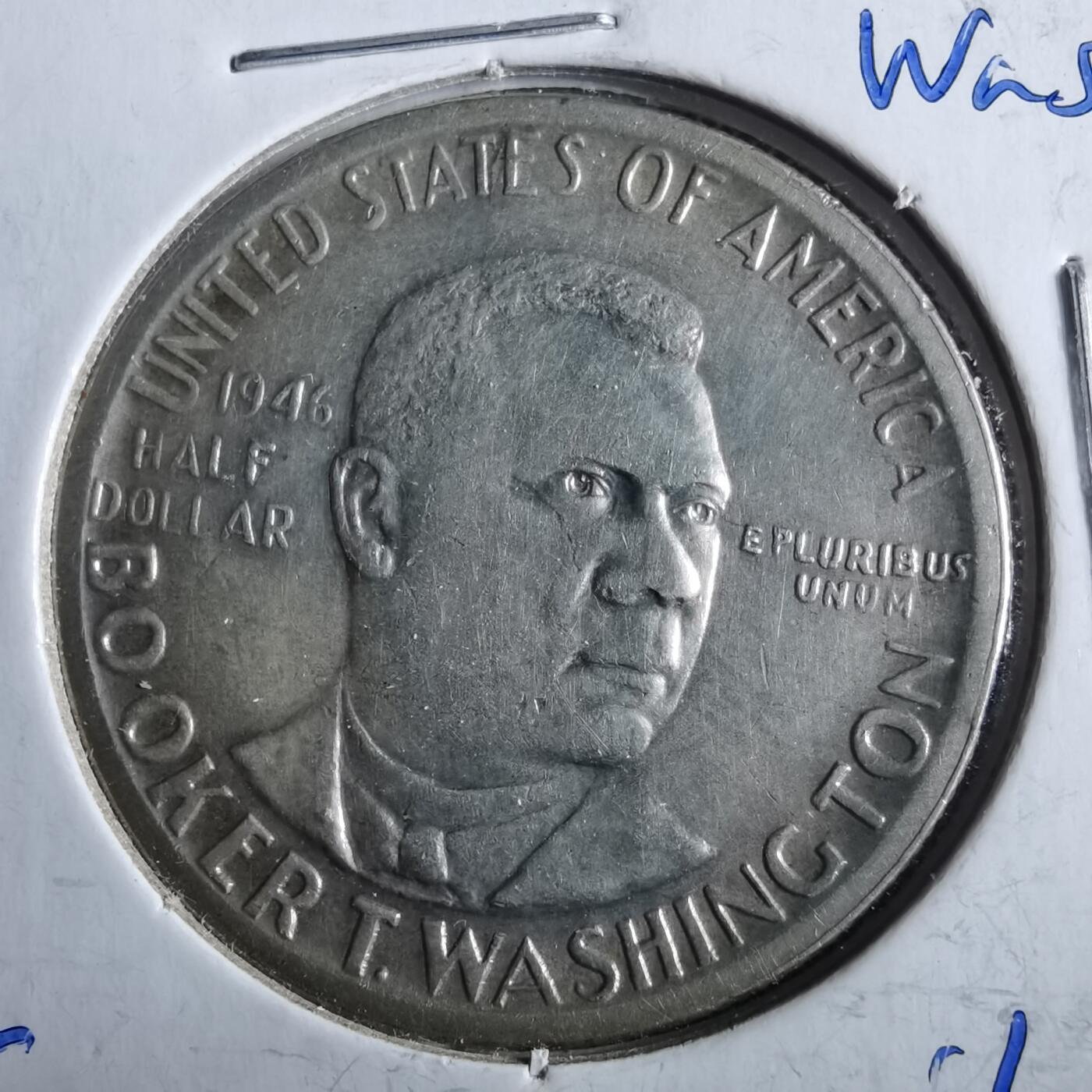 沼泽如烟--第967场 美国1946年50分银币