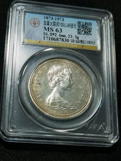 天下钱庄专场欢迎参拍 - 加拿大1加元银币