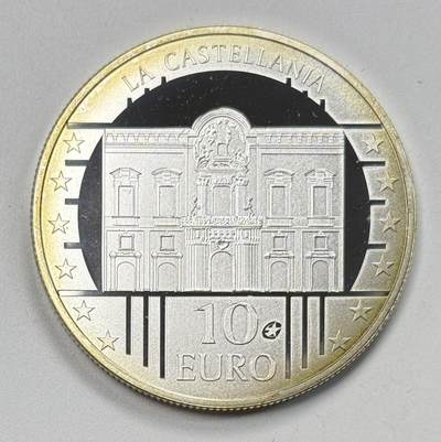 S&S Numismatic世界钱币-拍卖 第119期  - 马耳他2009年 欧洲之星系列-卡斯特拉尼亚宫 10欧元精制纪念银币 28.28克925银