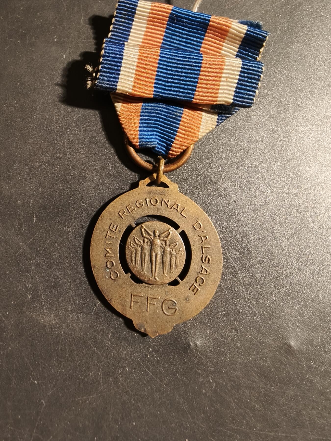 老王徽章第178期 法国铜级阿尔萨斯地区委员会奖章