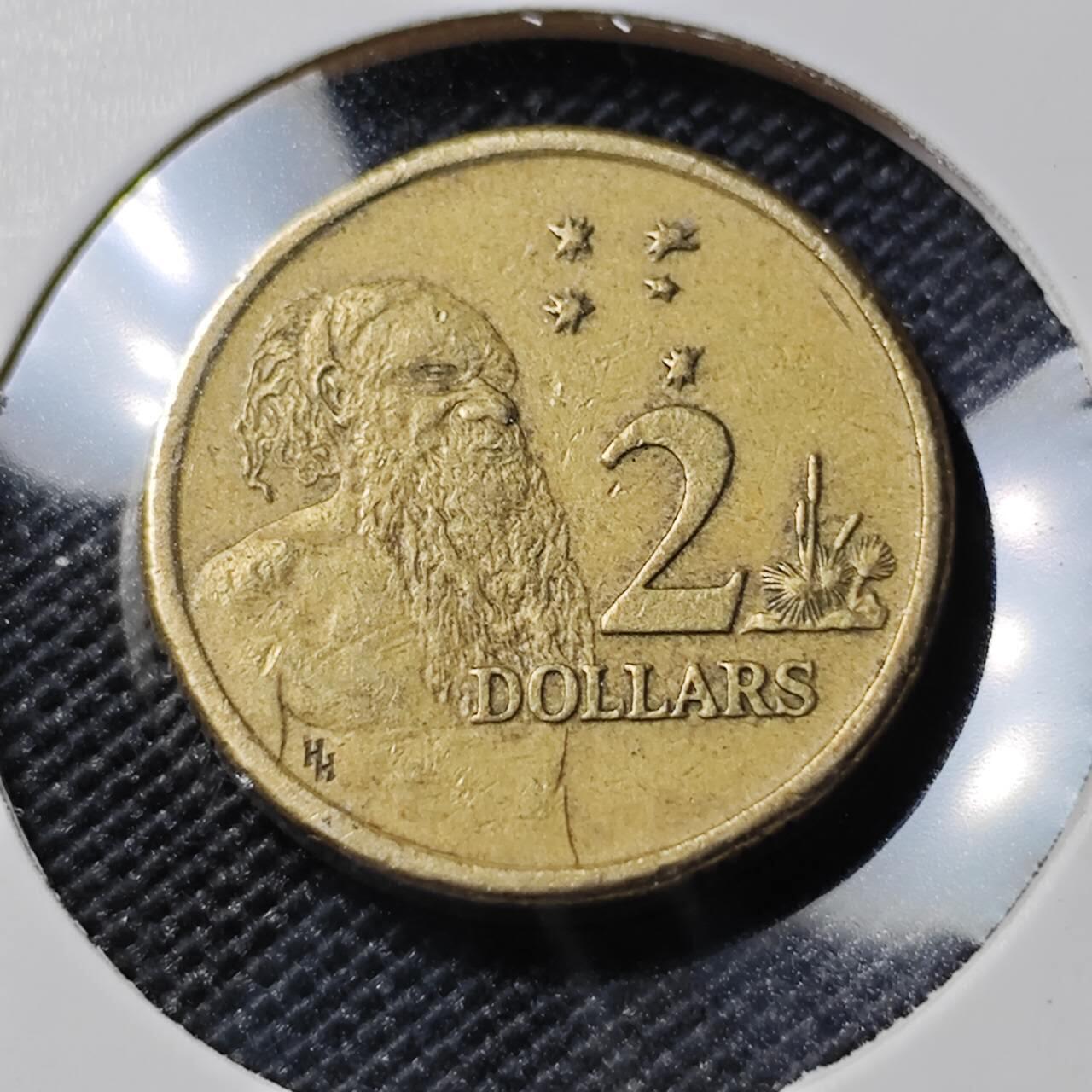 KK钱币收藏小铺  第388期  2月预留时间 周末发货  澳大利亚2元
