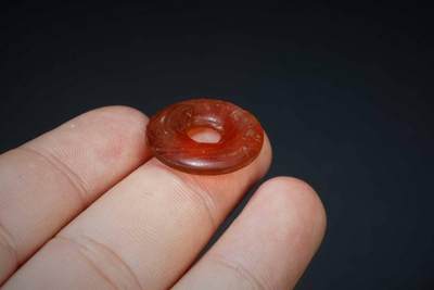 上海都达杂项专场三（全场包邮） - 玛瑙平安扣86-190