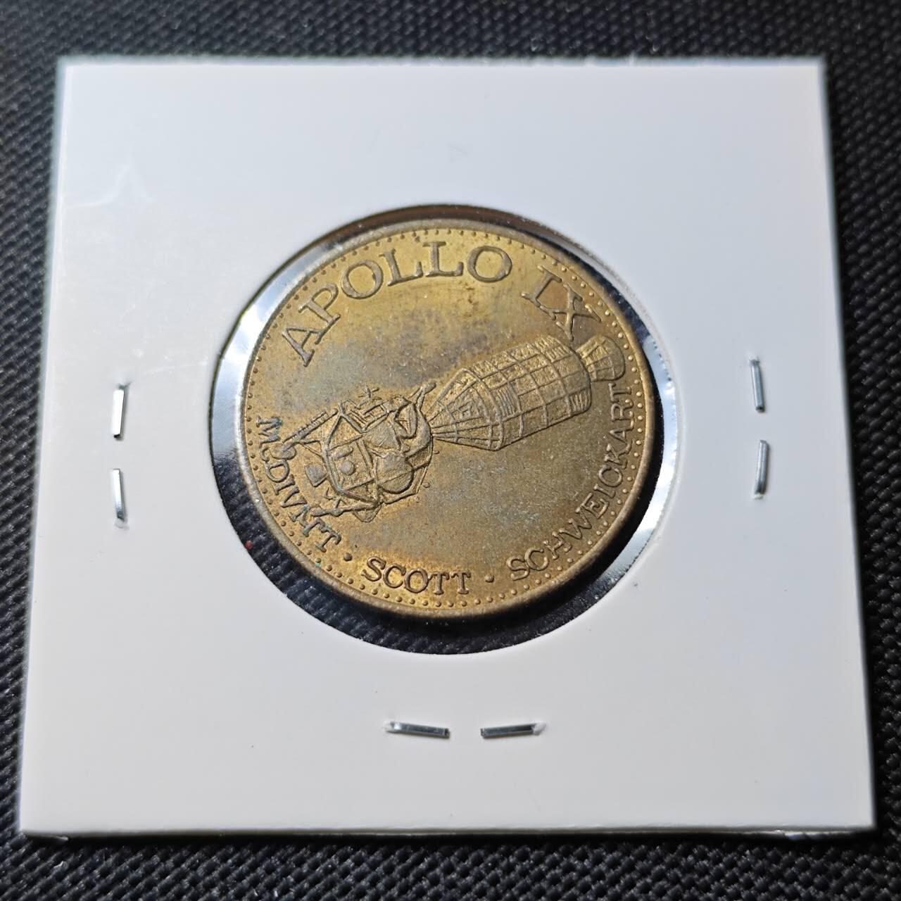 KK钱币收藏小铺  第388期  2月预留时间 周末发货  美国航天纪念章