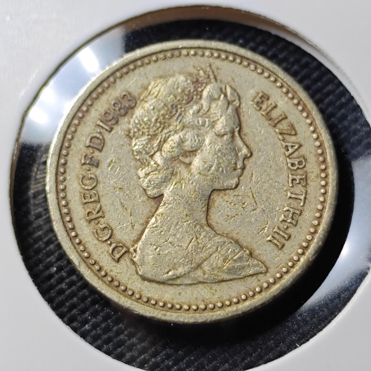 KK钱币收藏小铺  第388期  2月预留时间 周末发货  英国1镑