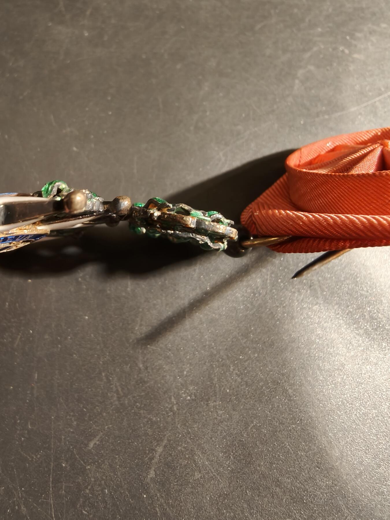 老王徽章第178期 法国军官级荣誉军团勋章    原盒     四共时期    珠宝商立体珐琅版本      