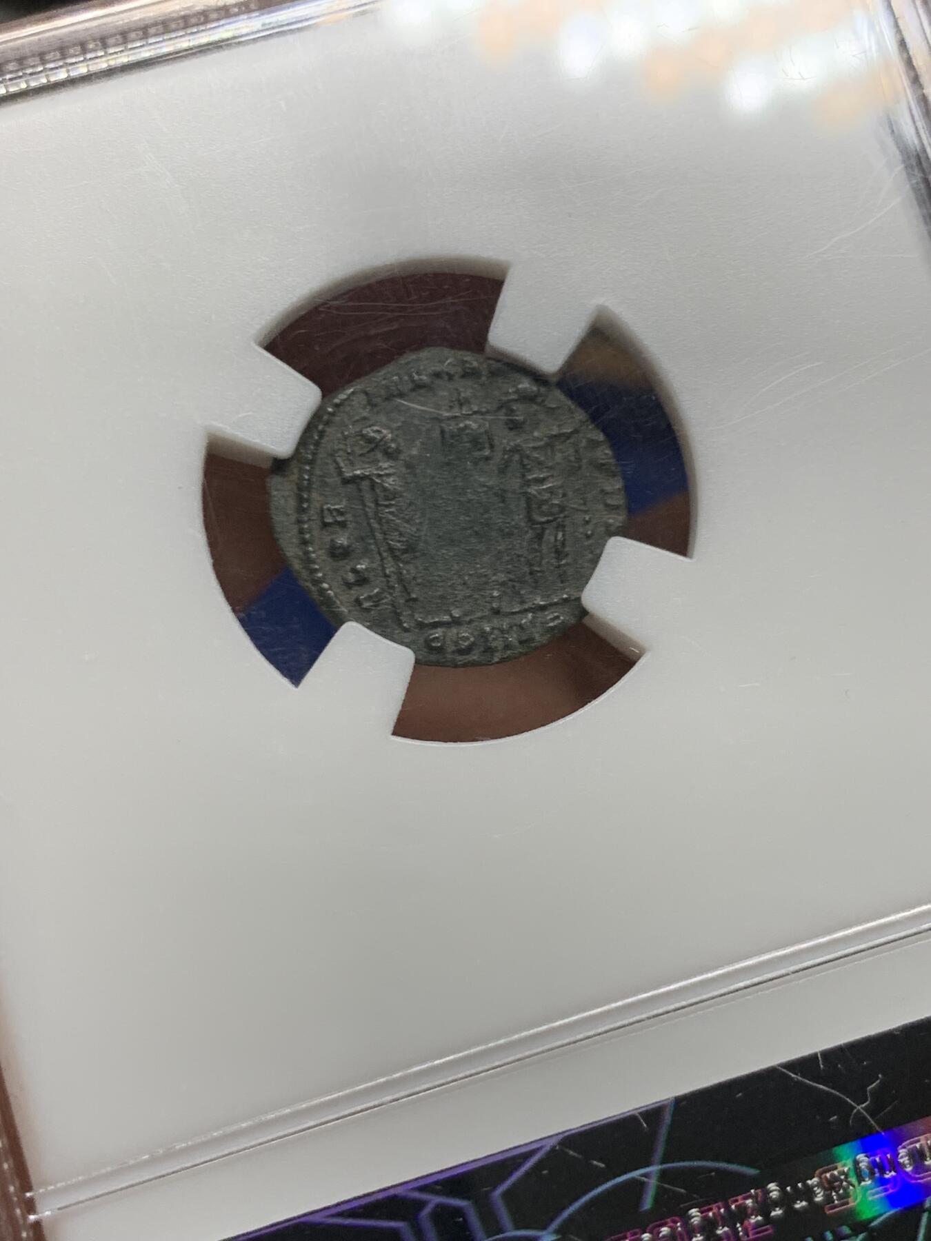 《竞宝斋》第460场 周日，周一，2场连拍 （全场包邮）欢迎送拍 罗马帝国君士坦丁二世