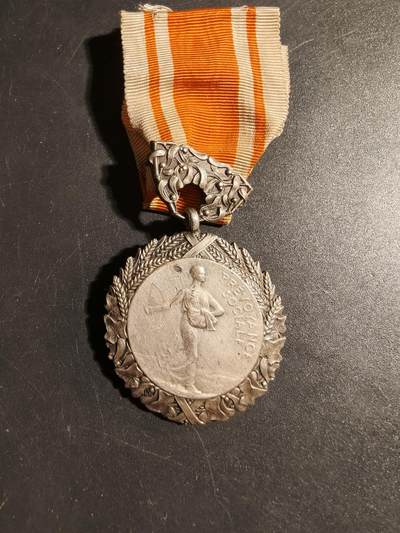 老王徽章第178期 - 法国银级卫生、援助和社会福利部荣誉奖章    实发版