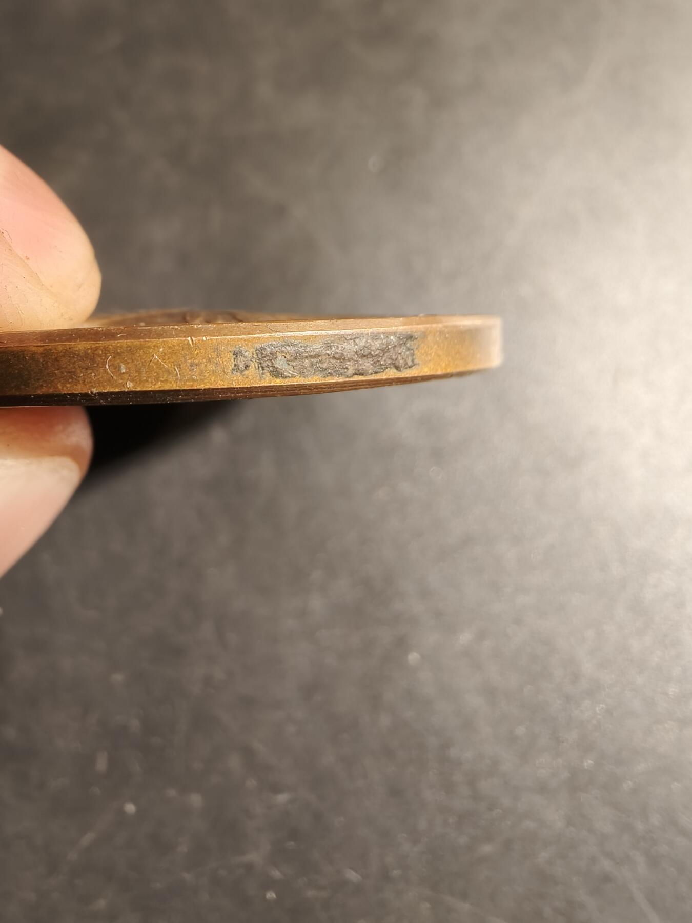 老王徽章第178期 法国一战战争部“为了祖国”大铜章      原盒      戎装玛丽安娜，大师罗蒂版本     直径50mm    重量60.2g