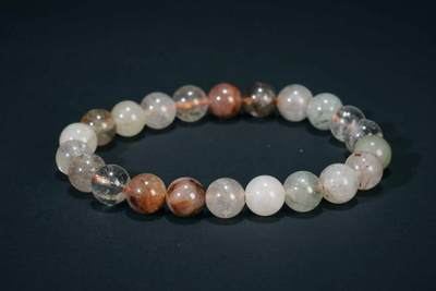 上海都达杂项专场三十四【年后发货全场包邮】  彩兔毛水晶手串86-310