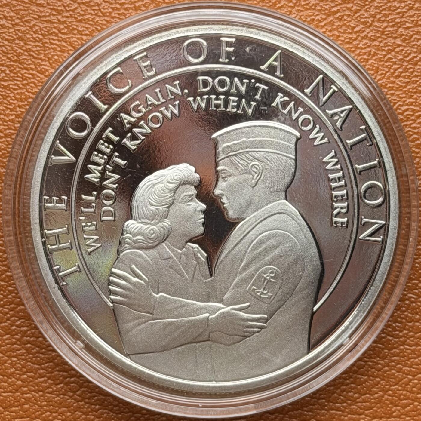 ＜星葵钱币社＞散币克朗场第68期·1月23日发货 直布罗陀2020年一个名族的声音1/2克朗纪念币