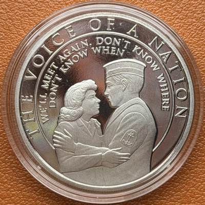 ＜星葵钱币社＞散币克朗场第68期·1月23日发货 - 直布罗陀2020年一个名族的声音1/2克朗纪念币