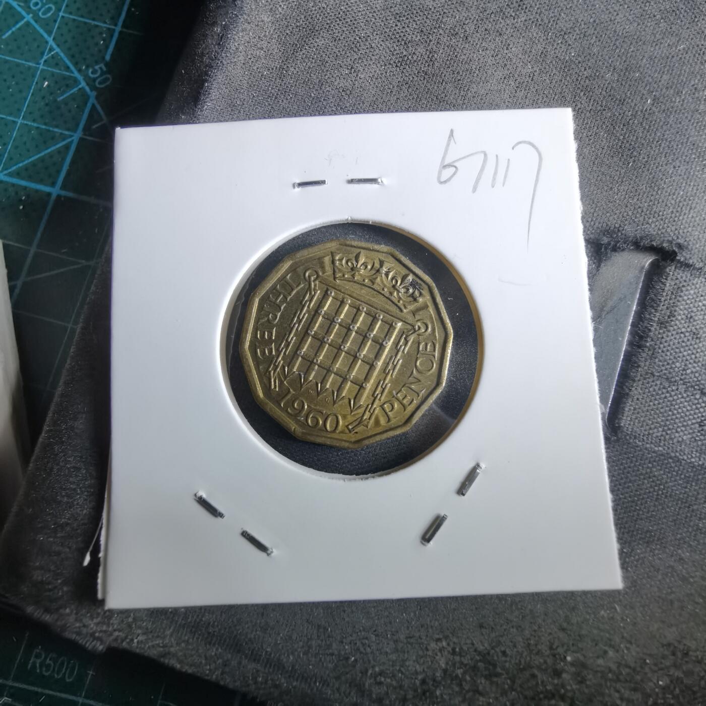 沼泽如烟--第967场 英国1960年3便士