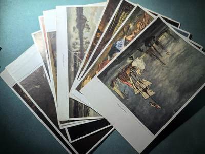 盛世勋华——号角文化勋章邮票专场拍卖第300期 - 德国（1939）宣传卡片10张 巴洛克绘画