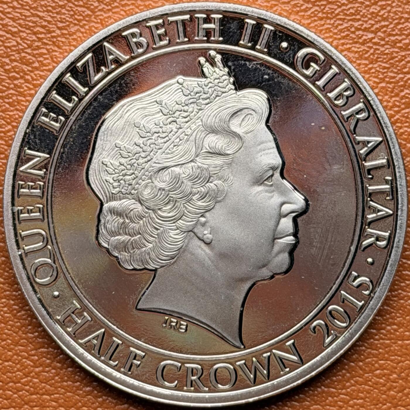 ＜星葵钱币社＞散币克朗场第68期·1月23日发货 直布罗陀2015年温斯顿·丘吉尔逝世50周年1/2克朗纪念币