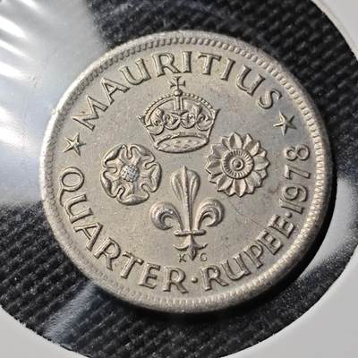 KK钱币收藏小铺  第388期  2月预留时间 周末发货 -  英属塞浦路斯1/4卢比