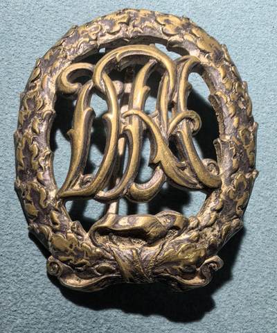 盛世勋华——号角文化勋章邮票专场拍卖第300期 - 德国（1939）铜级体能奖章 带厂标